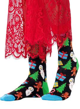 Calcetines Happy Socks Xmas Negro