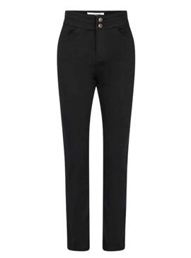 Pantalón Naf Naf Algodón Negro para Mujer