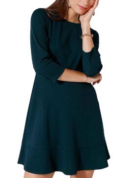 Vestido Naf Naf Opali Verde para Mujer