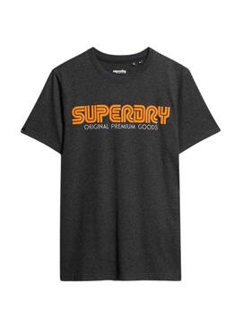Camiseta Superdry Repeat Marino para Hombre