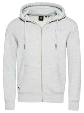 Sudadera Supedry Glaciar Gris para Hombre