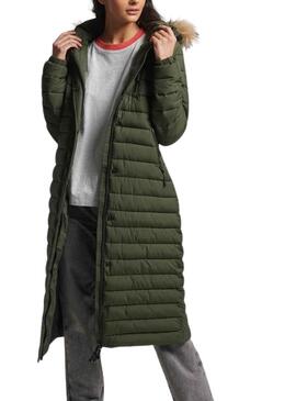 Cazadora Superdry Line Fuji Verde para Mujer