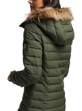 Cazadora Superdry Line Fuji Verde para Mujer