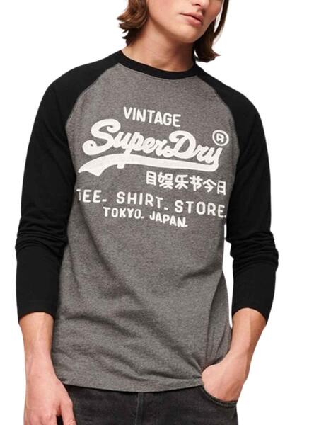 SUDADERA MANGA RAGLAN SUPERDRY HOMBRE