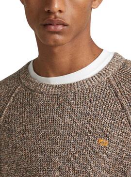 Jersey Pepe Jeans Sherwood Tostado Para Hombre