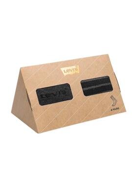 Calcetines Levis Reg Cut Negro para Hombre