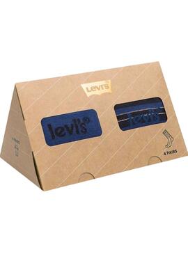 Calcetines Levis Reg Cut Azul para Hombre
