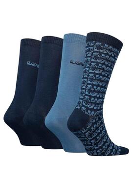 Calcetines Levis Reg Cut Marino para Hombre