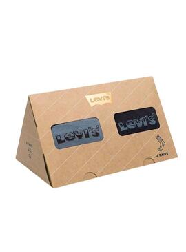 Calcetines Levis Reg Cut Marino para Hombre