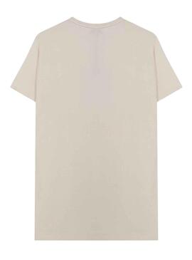 Camiseta El Pulpo Orballo Beige Para Hombre