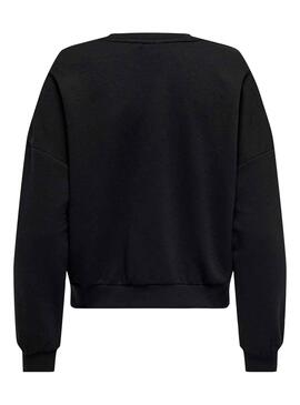 Sudadera Only Frea Negro Wild Para Mujer
