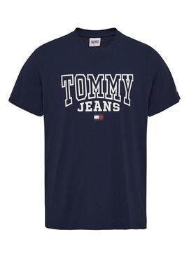 Camiseta Tommy Jeans Entry Marino Hombre