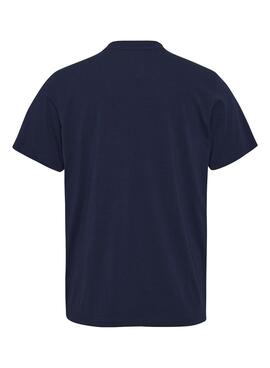 Camiseta Tommy Jeans Entry Marino Hombre