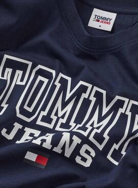 Camiseta Tommy Jeans Entry Marino Hombre
