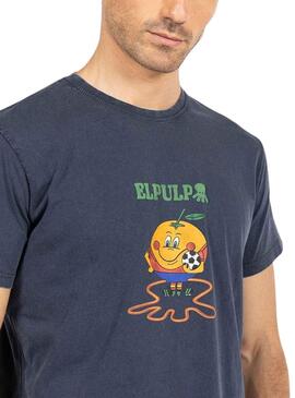 Camiseta El Pulpo Naranjito RFEF Marino Hombre