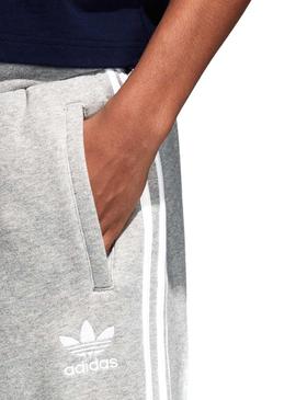 Pantalones Adidas 3-Stripes Gris