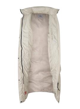 Chaleco Pepe Jeans Mercy Acolchado Blanco Mujer