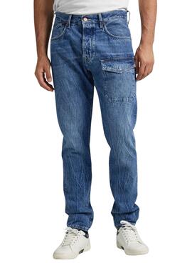 Pantalón Vaquero Pepe Jeans Callen Azul Hombre