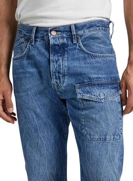 Pantalón Vaquero Pepe Jeans Callen Azul Hombre