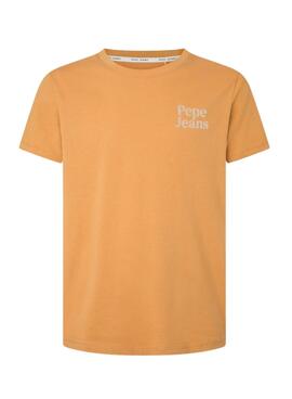 Camiseta Pepe Jeans Kody Amarillo Para Hombre