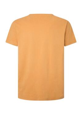 Camiseta Pepe Jeans Kody Amarillo Para Hombre