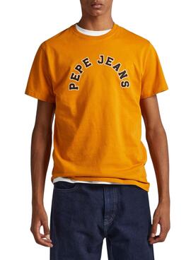 Camiseta Pepe Jeans Westernd Naranja para Hombre