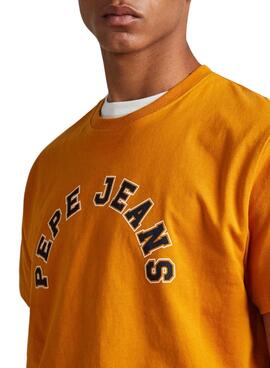 Camiseta Pepe Jeans Westernd Naranja para Hombre