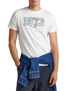 Camiseta Pepe Jeans Wyatt Blanco para Hombre
