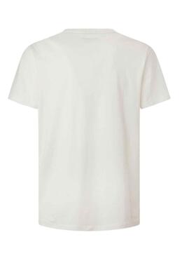 Camiseta Pepe Jeans Wyatt Blanco para Hombre