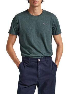 Camiseta Pepe Jeans Nouvel Verde para Hombre