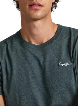 Camiseta Pepe Jeans Nouvel Verde para Hombre