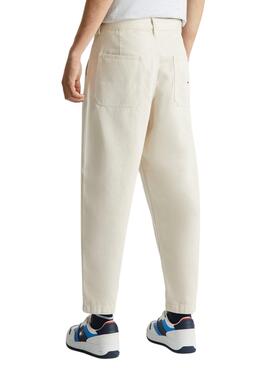 Pantalón Tommy Jeans Bax Beige para Hombre