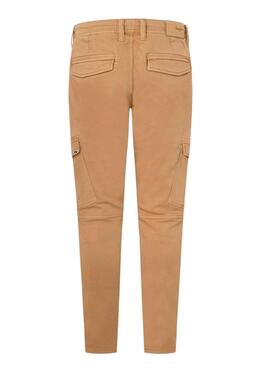 Pantalón Pepe Jeans Jared Beige Para Hombre