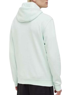 Sudadera Tommy Hilfiger Tonal Verde para Hombre