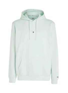 Sudadera Tommy Hilfiger Tonal Verde para Hombre