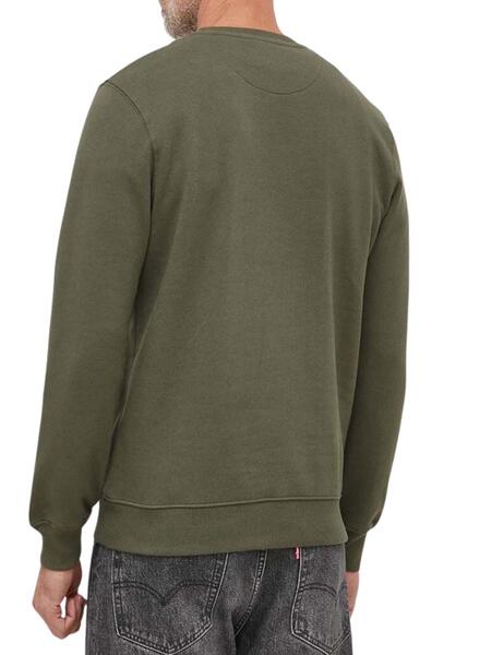 Sudadera Sin Capucha Pepe Jeans Ryan Crew Hombre Verde