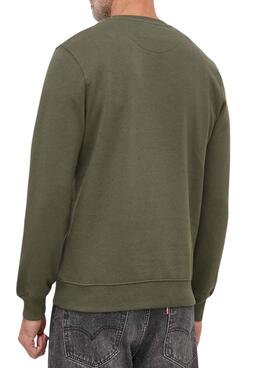 Sudadera Pepe Jeans Ryan Crew Verde para Hombre