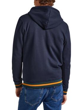 Sudadera Pepe Jeans Michon Marino Para Hombre