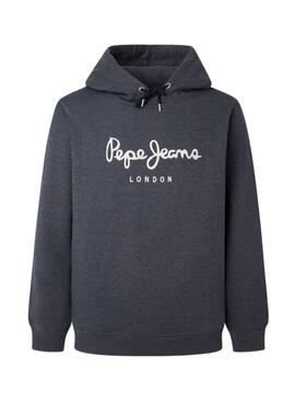 Sudadera Pepe Jeans Nouvel Hoodie Azul Hombre