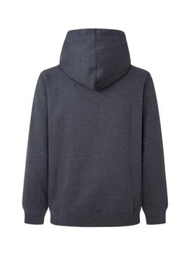 Sudadera Pepe Jeans Nouvel Hoodie Azul Hombre