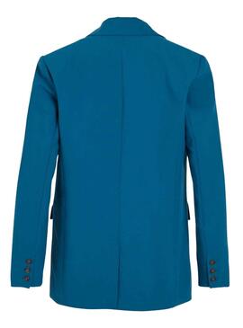 Blazer Vila Viamoni Azul Para Mujer