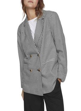 Blazer Vila Vidafny Loose Pata de Gallo para Mujer