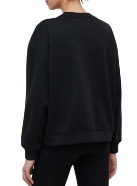 Sudadera Calvin Klein Chenille Negro para Mujer