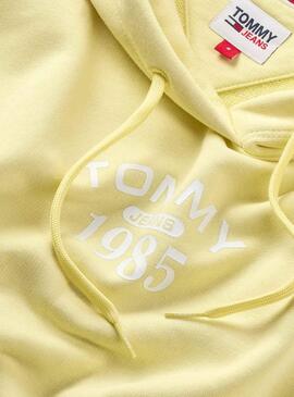 Sudadera Tommy Jeans Rlx Essential Amarillo Mujer