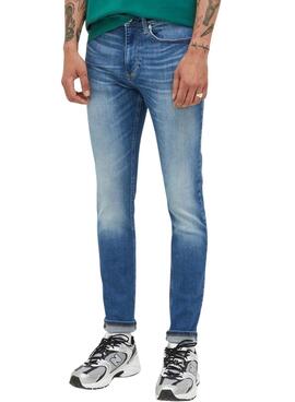 Pantalón Vaquero Tommy Jeans Austin Azul Hombre