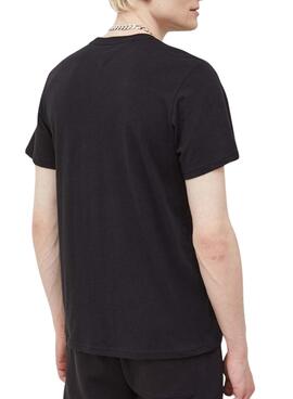 Camiseta Tommy Jeans Entry Negro para Hombre
