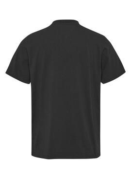 Camiseta Tommy Jeans Entry Negro para Hombre