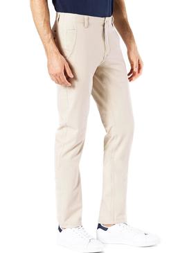 Pantalón Dockers Alpha Khaki 360 Beige Hombre