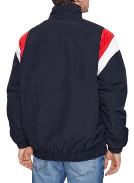 Chaqueta Tommy Jeans Colorblock Marino para Hombre