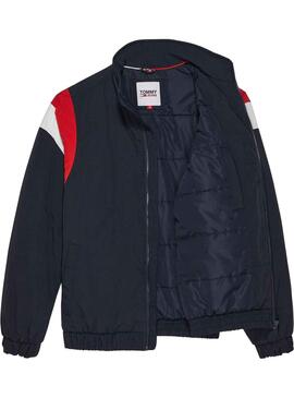 Chaqueta Tommy Jeans Colorblock Marino para Hombre